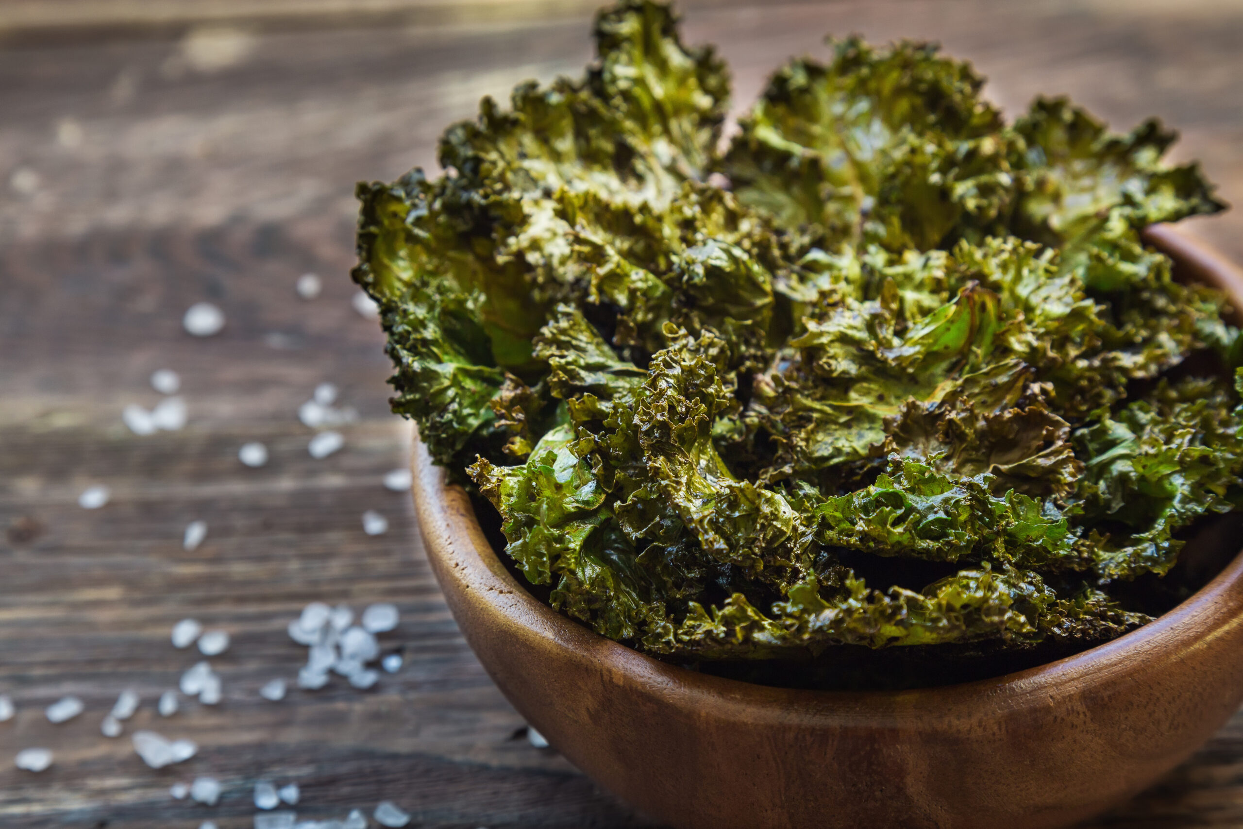 Kale Chips Mazola® Oils