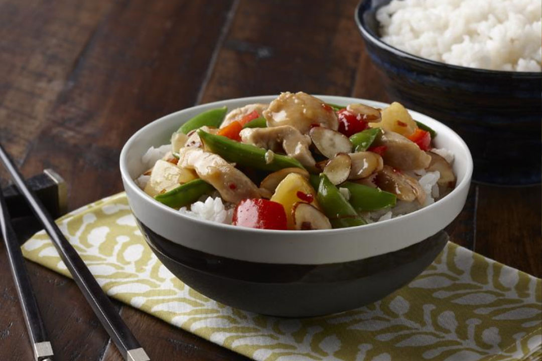 Sweet and Sour Chinese Almond Chicken - Mazola® Oils