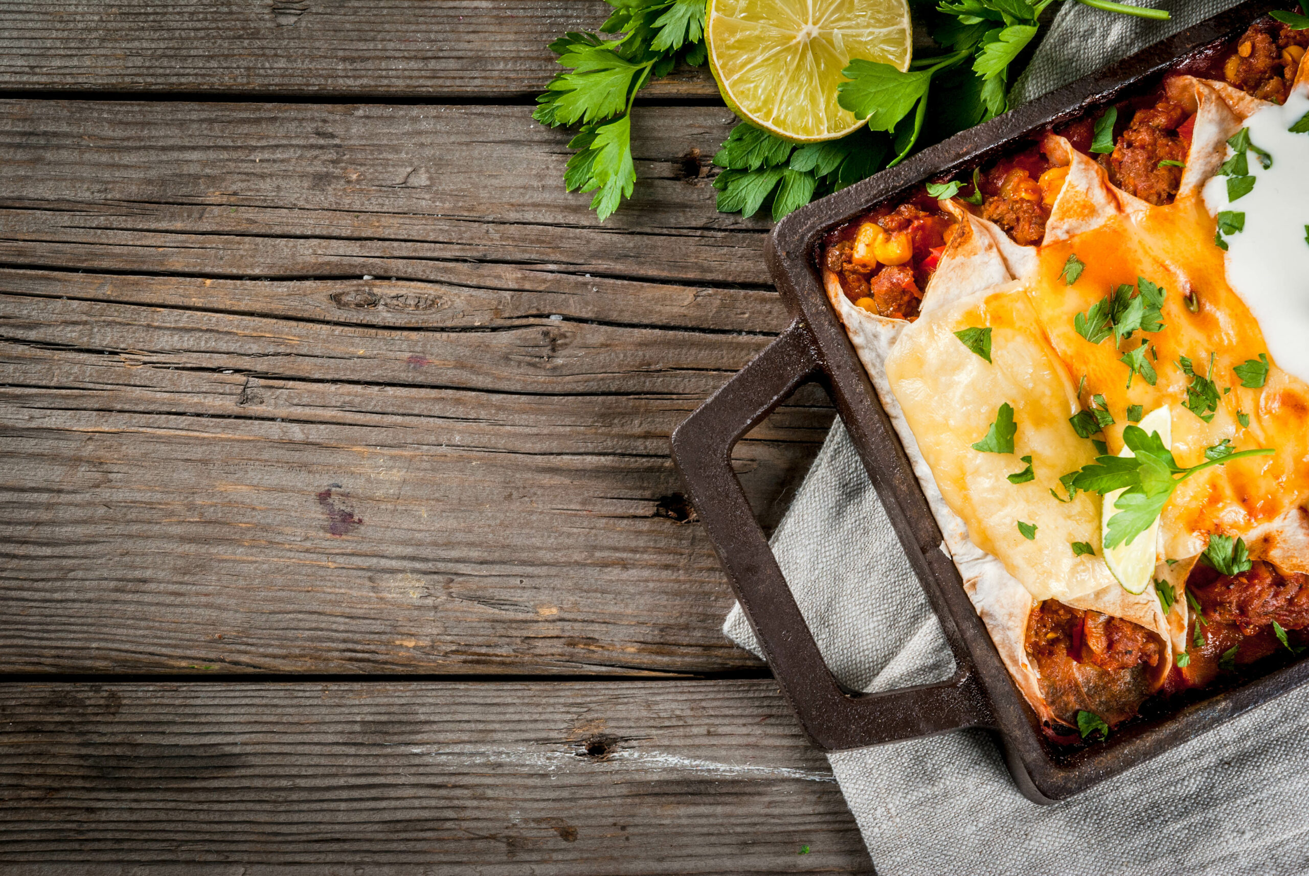 Enchilada Lasagna Mazola® Oils