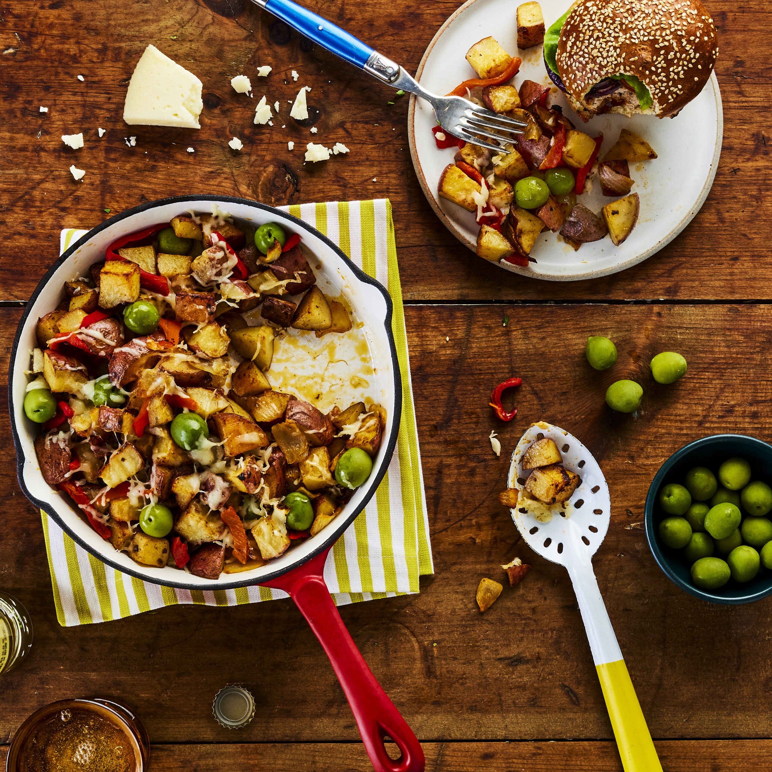Spanish Skillet Potatoes - Mazola® Oils