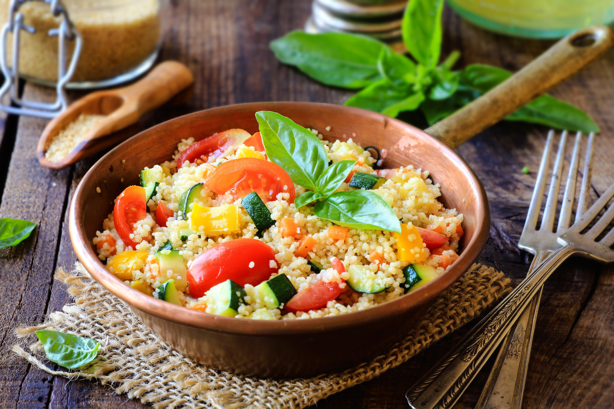 Colourful Couscous Salad - Mazola® Oils