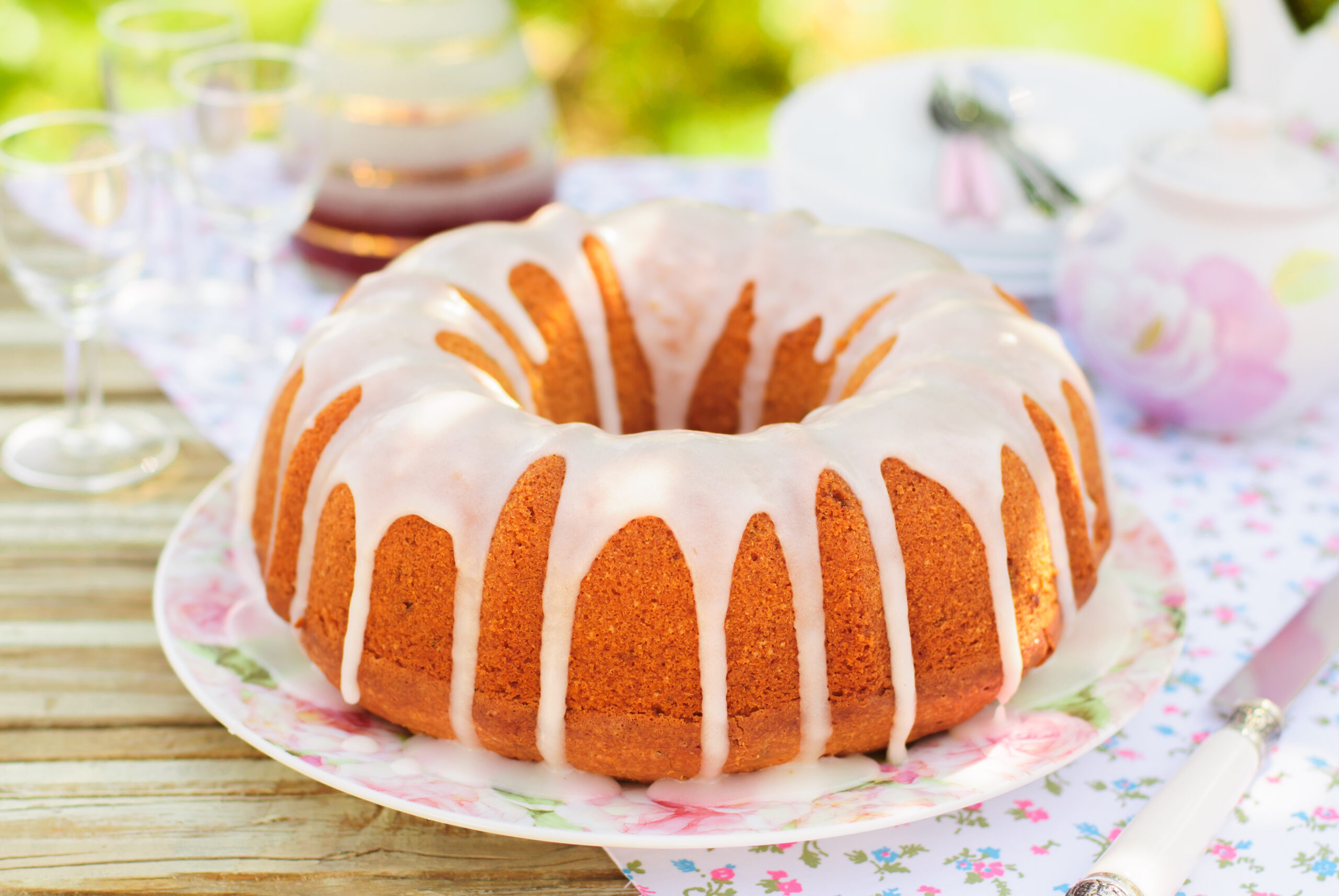Glutenfree Orange & Lavender Cake Mazola® Oils