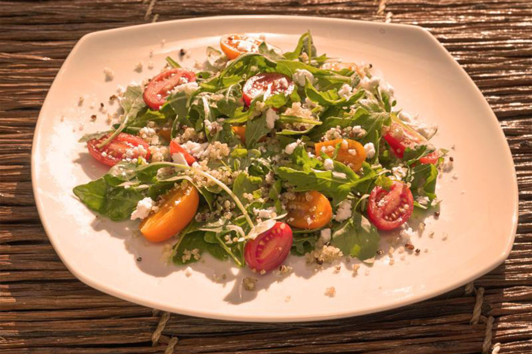 Arugula Tomato Quinoa Salad Mazola® Oils