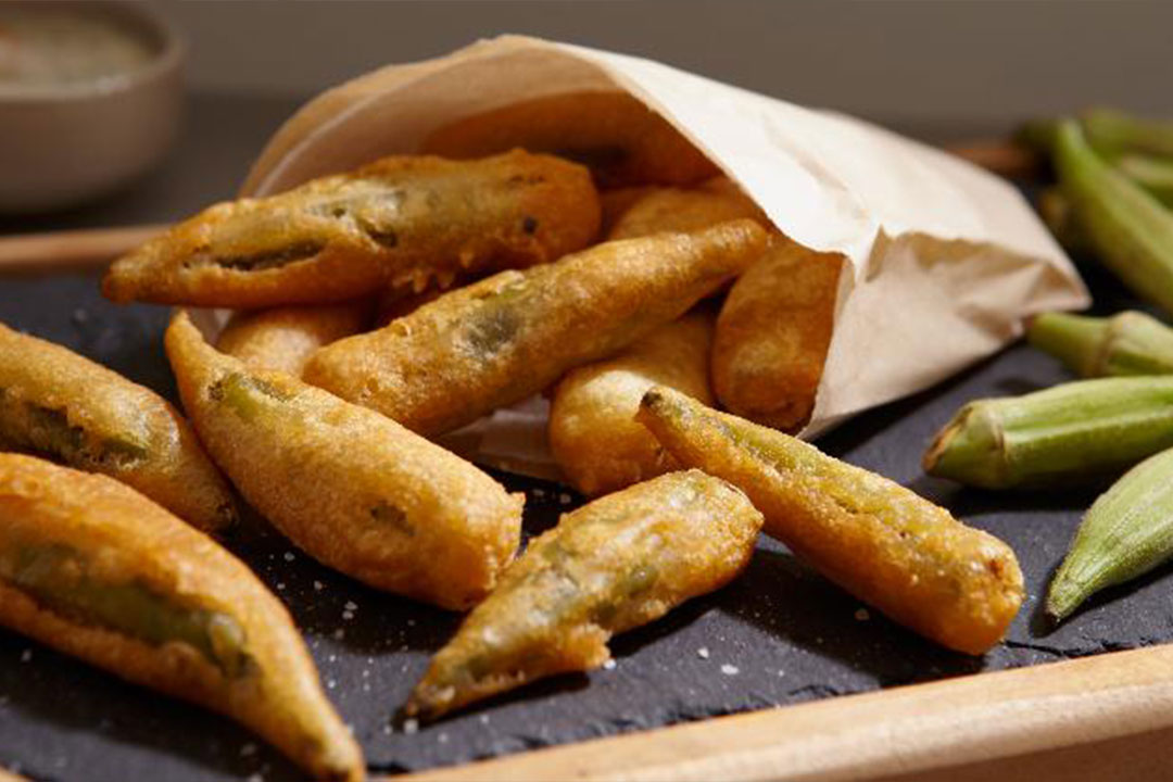 Batter Fried Okra Mazola® Oils
