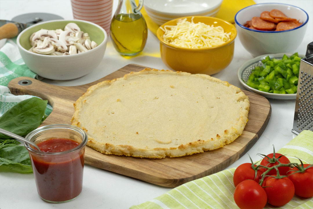 Cauliflower Pizza Crust - Mazola® Oils