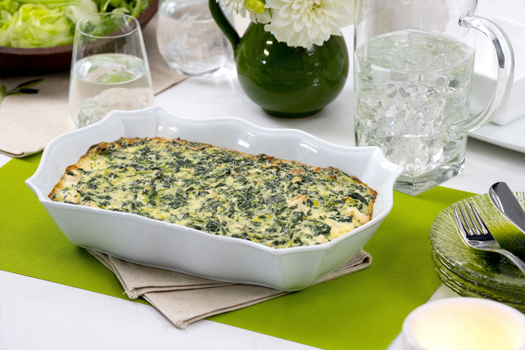 Chicken and Spinach Gratin Mazola® Oils