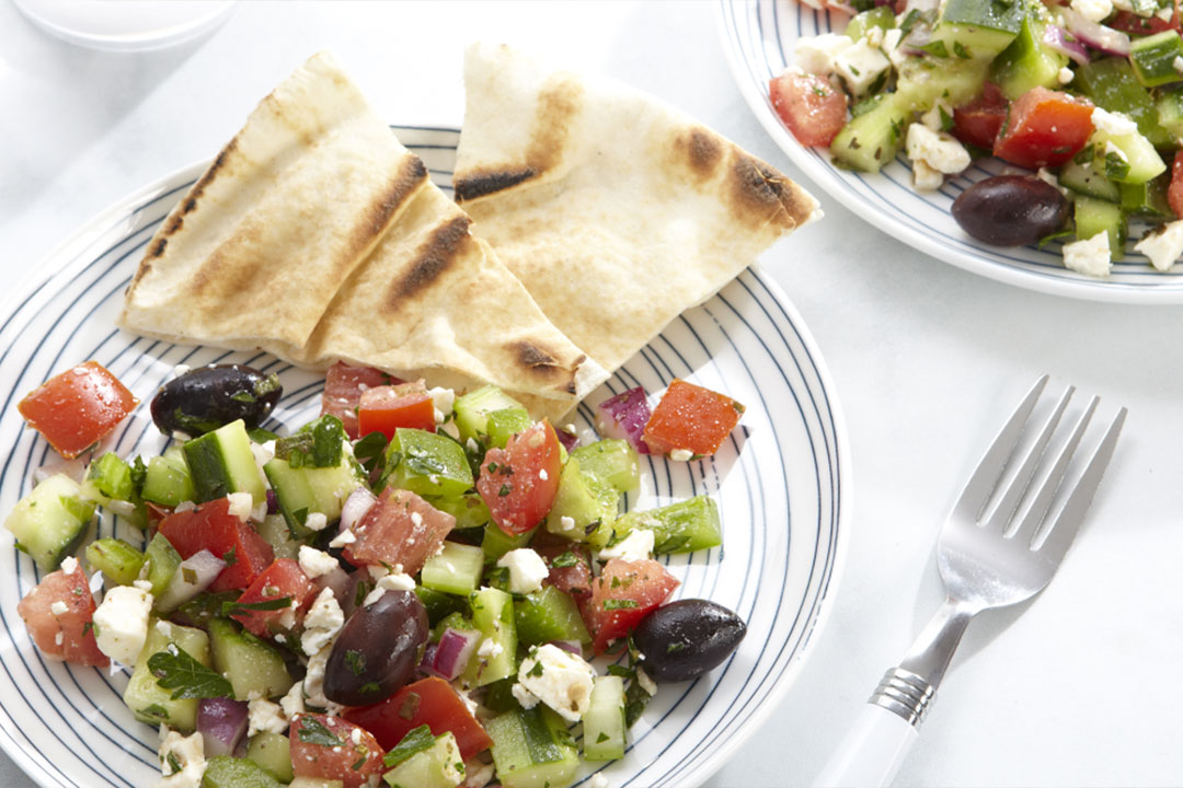 Greek Vegetable Salad - Mazola® Oils
