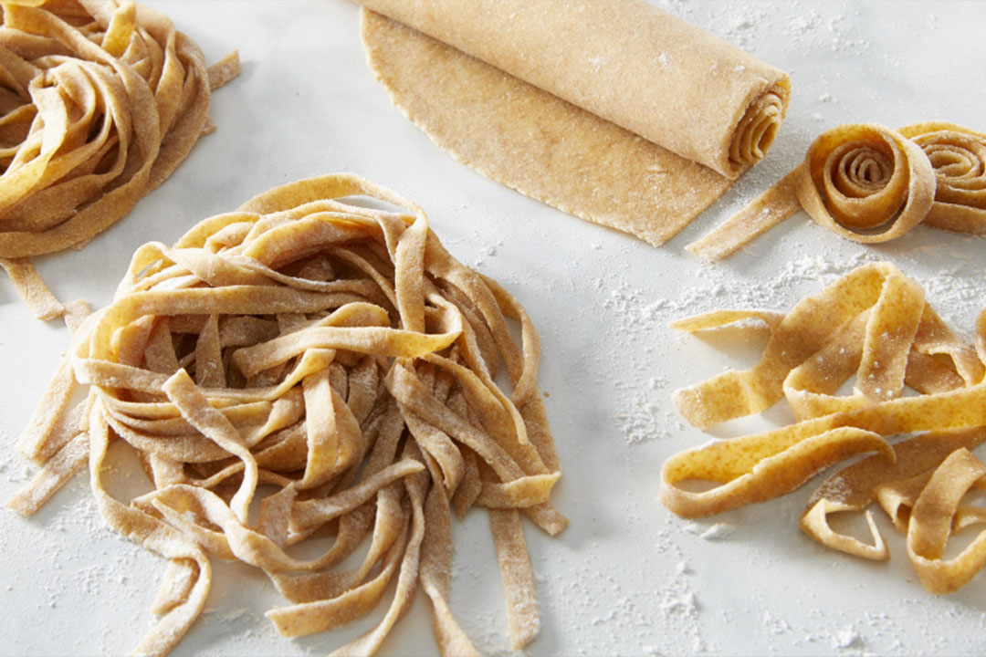 Spelt Ribbon Noodles Mazola® Oils