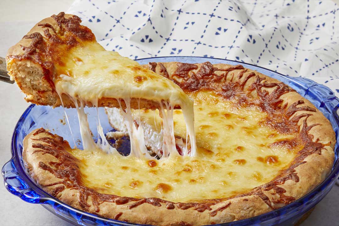 1-Dish Pepperoni Cheese Pizza Bake - Mazola® Oils