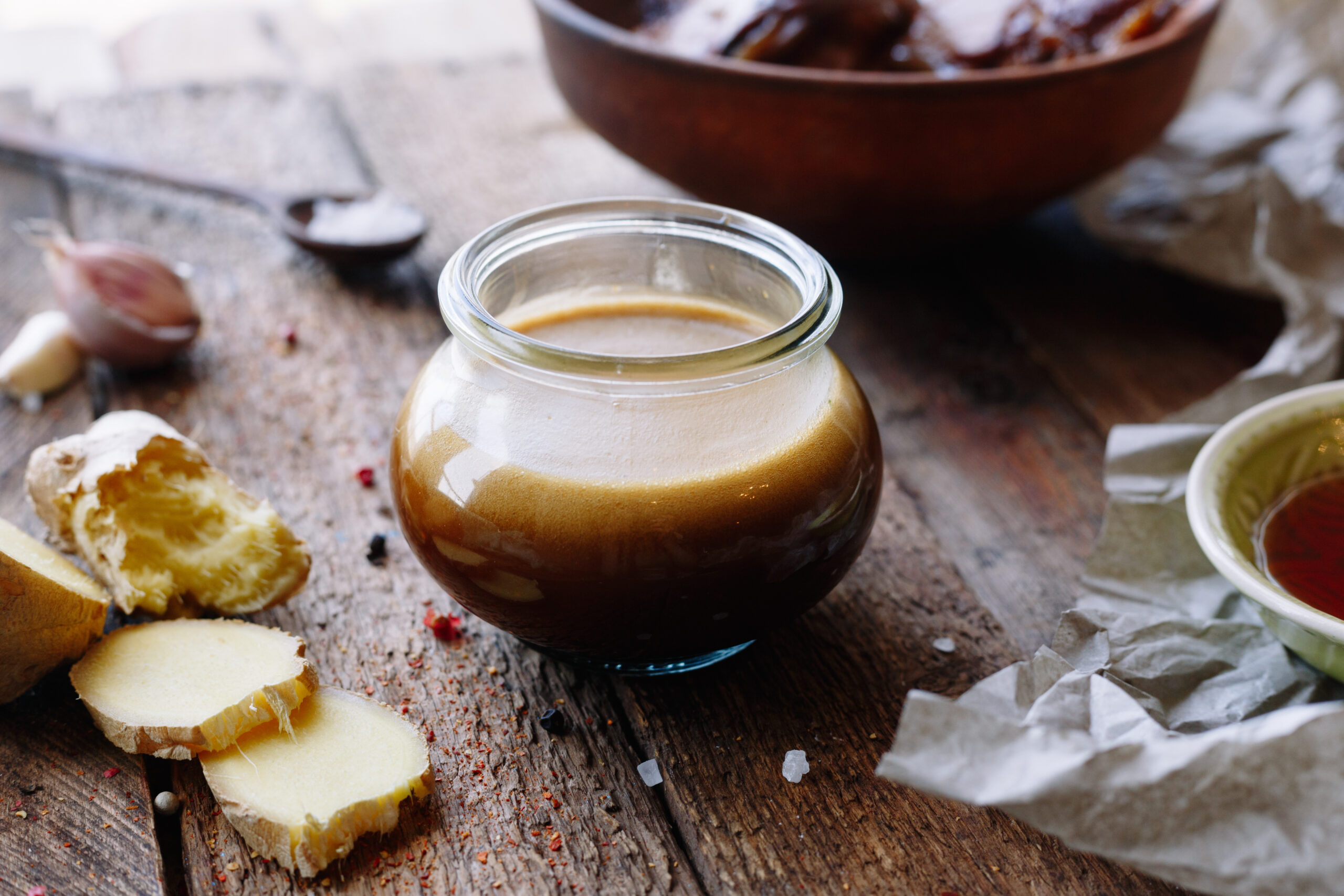 Ginger Garlic Dressing and Dipping Sauce Mazola® Oils