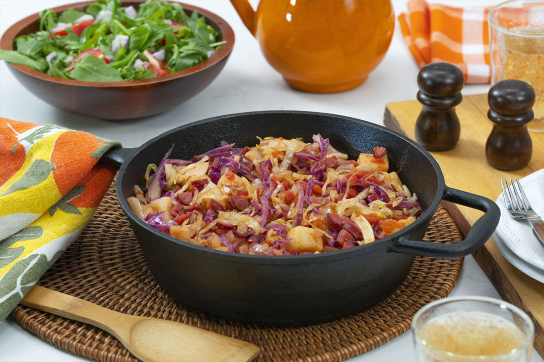 Smoked Sausage Skillet Supper Mazola® Oils