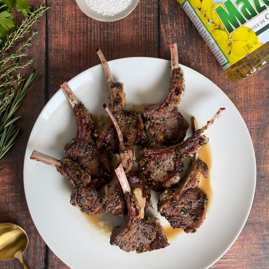 Lamb Lollipops Mazola® Oils