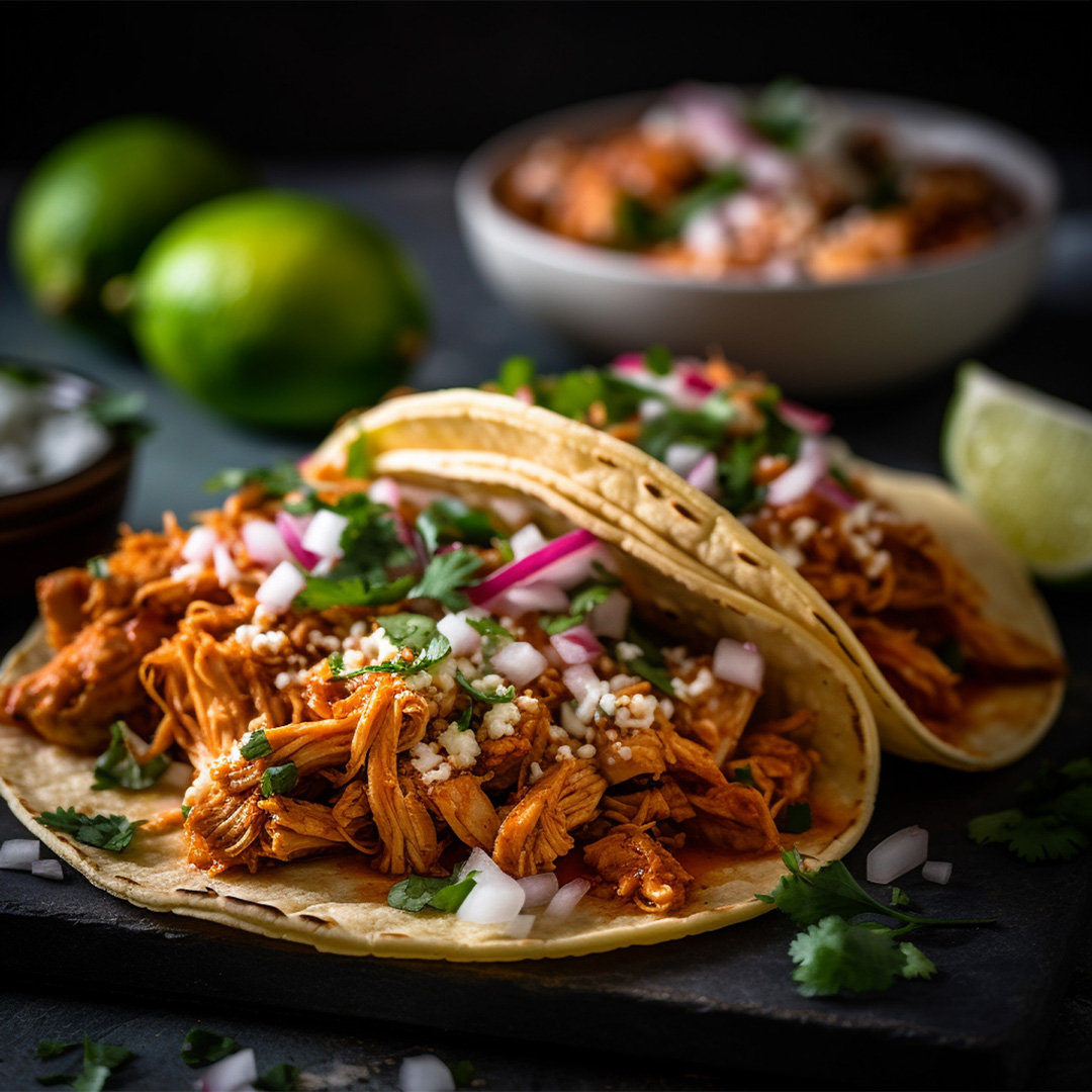 Slow Cooker Chicken Tinga Tacos Mazola® Oils