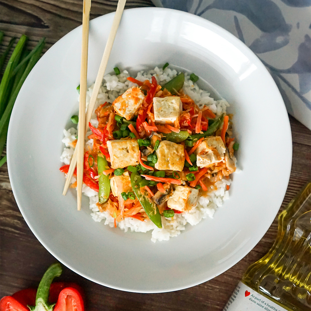 Szechuan Tofu Stir Fry Mazola® Oils