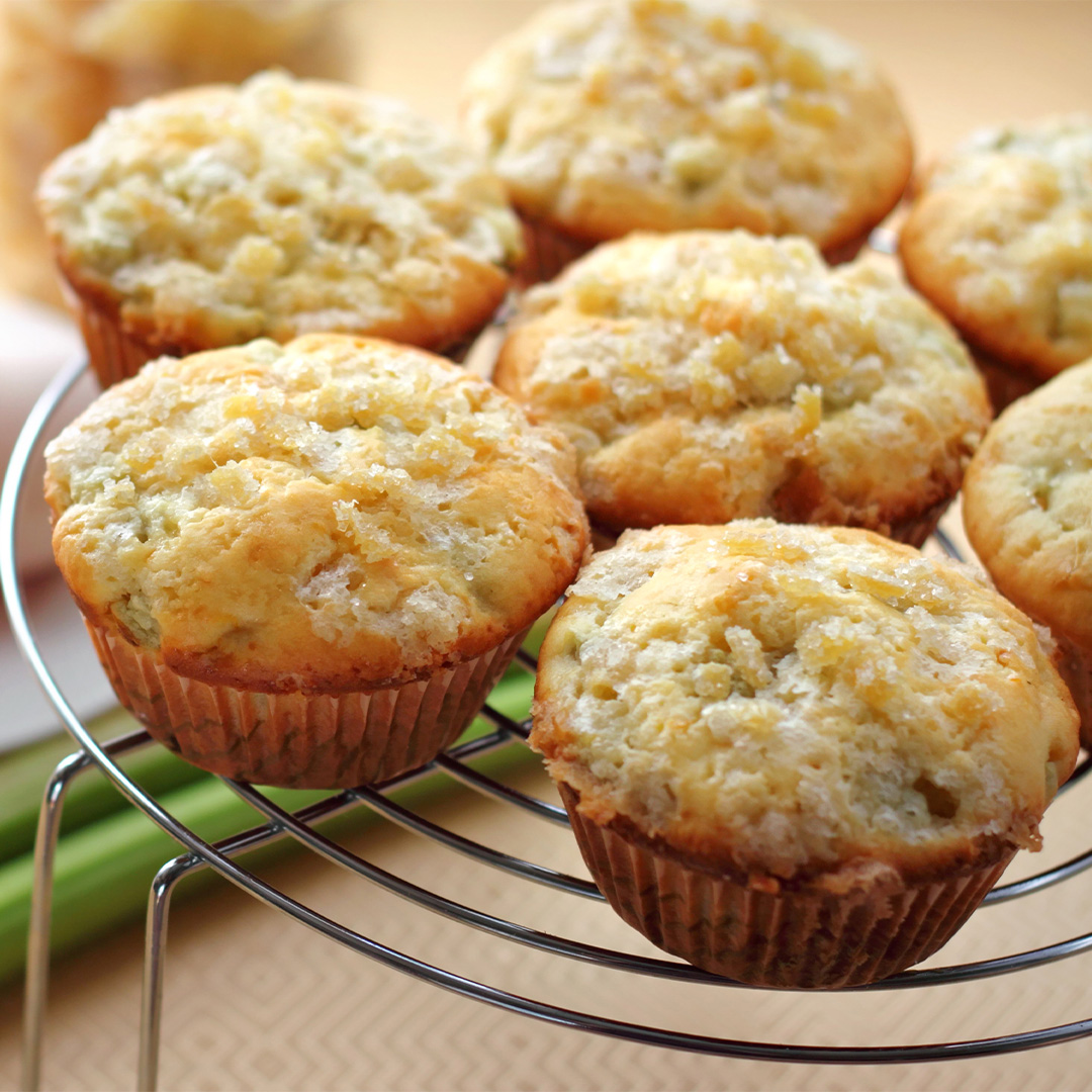 Crystallized Ginger Muffins - Mazola® Oils